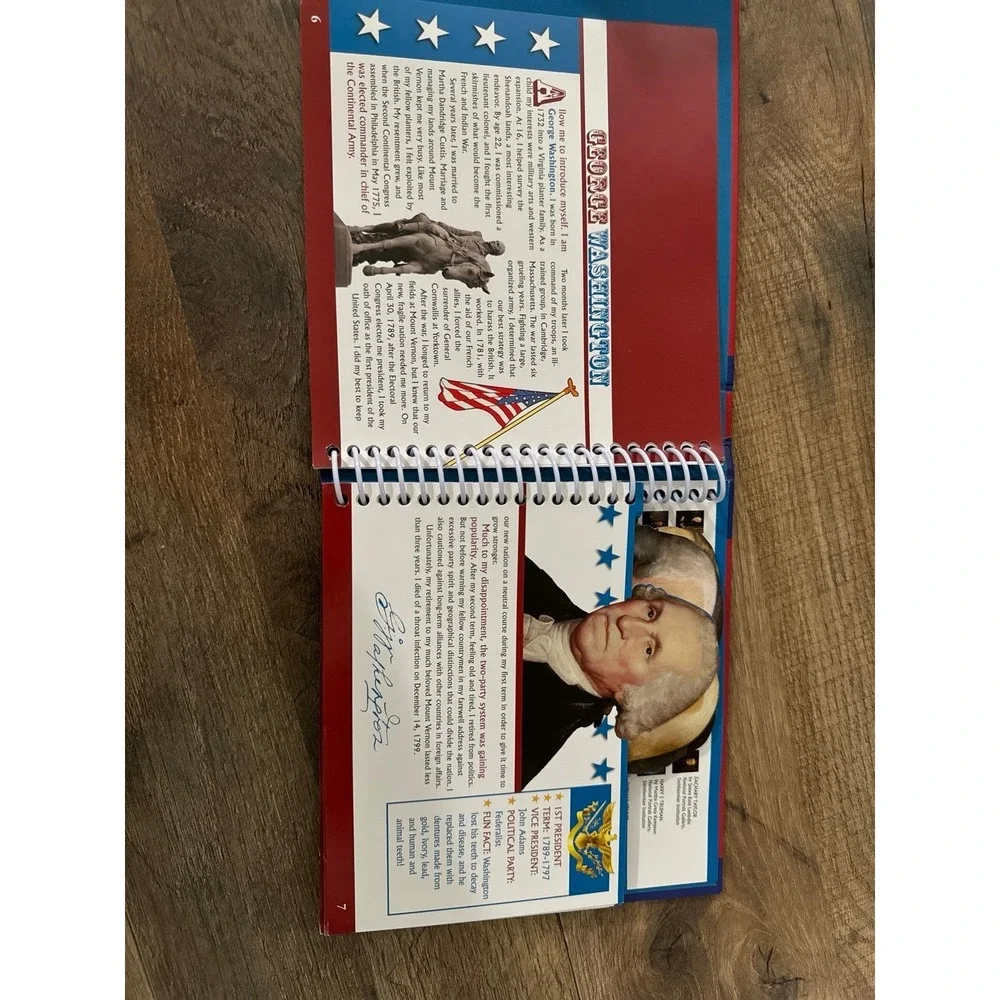 Kids Meet the Presidents Spiral Book 2016